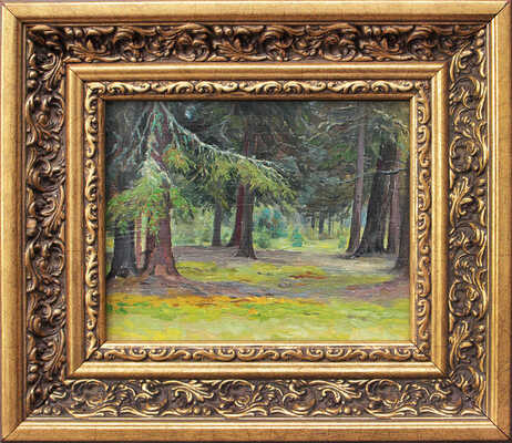 Морозов Константин Феофанович. Хвойный лес